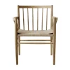 J81 karmstol, Oak nature oiled^FDB Møbler Discount