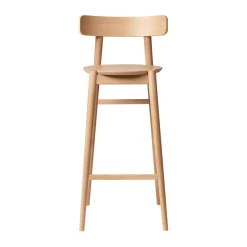 Barstolar-FDB Møbler J184 Øst barstol 75 cm, Oak nature lacquered