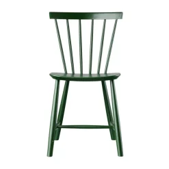 J46 stol, Beech bottle green painted^FDB Møbler Online