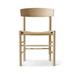 J39 stol, Såpad ek-flätad natur^Fredericia Furniture Best