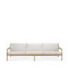 Jack outdoor 3-sits soffa teak, Offwhite^Ethnicraft Hot