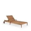 Sittmöbler·Solstolar & Solsängar|Solstolar & Solsängar-Ethnicraft Jack outdoor solsäng teak, Exkl. dyna