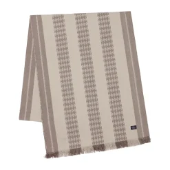 Löpare|Löpare-Lexington Jacquard Striped bordslöpare 50x350 cm, Beige