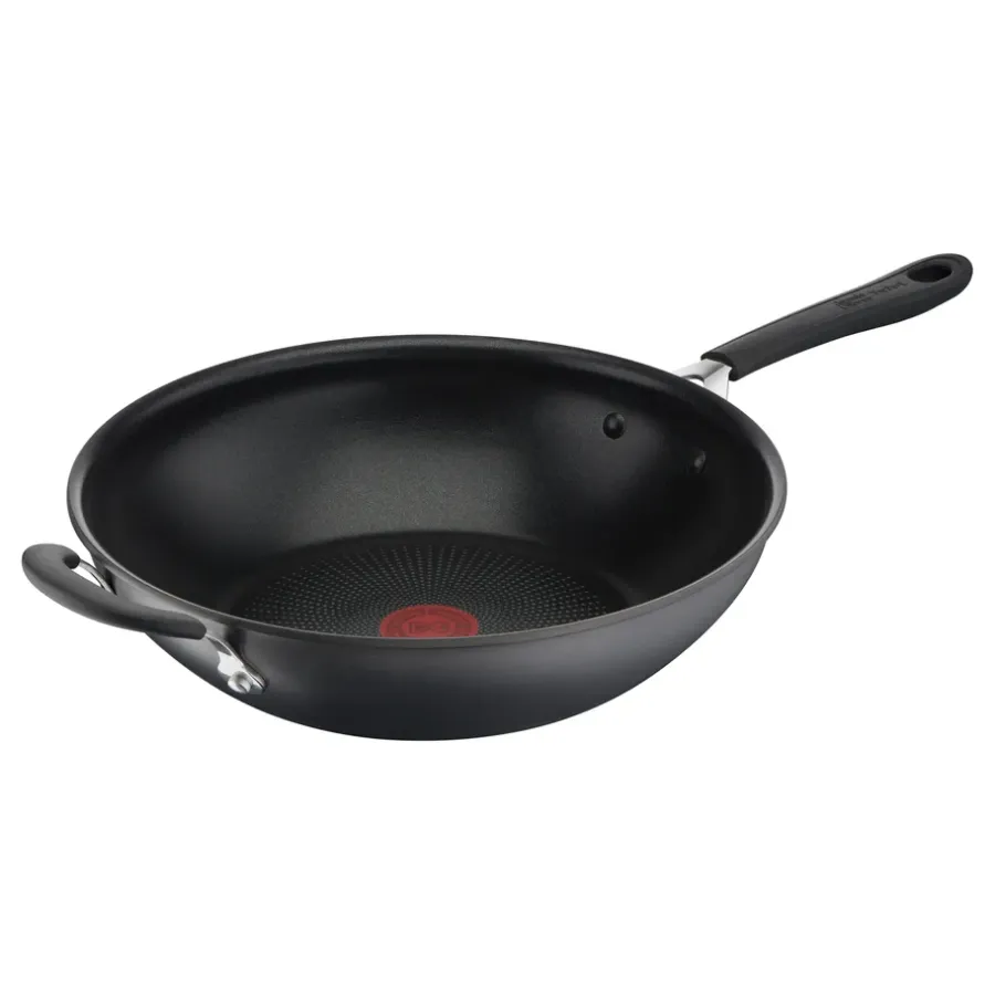 Jamie Oliver Quick & Easy wokpanna hard anodised, 30 cm^Tefal Clearance