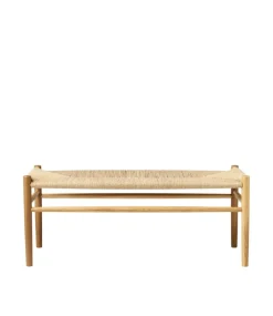 Bänkar-FDB Møbler J83B 37x100 cm bänk, Oak nature lacquered-nature