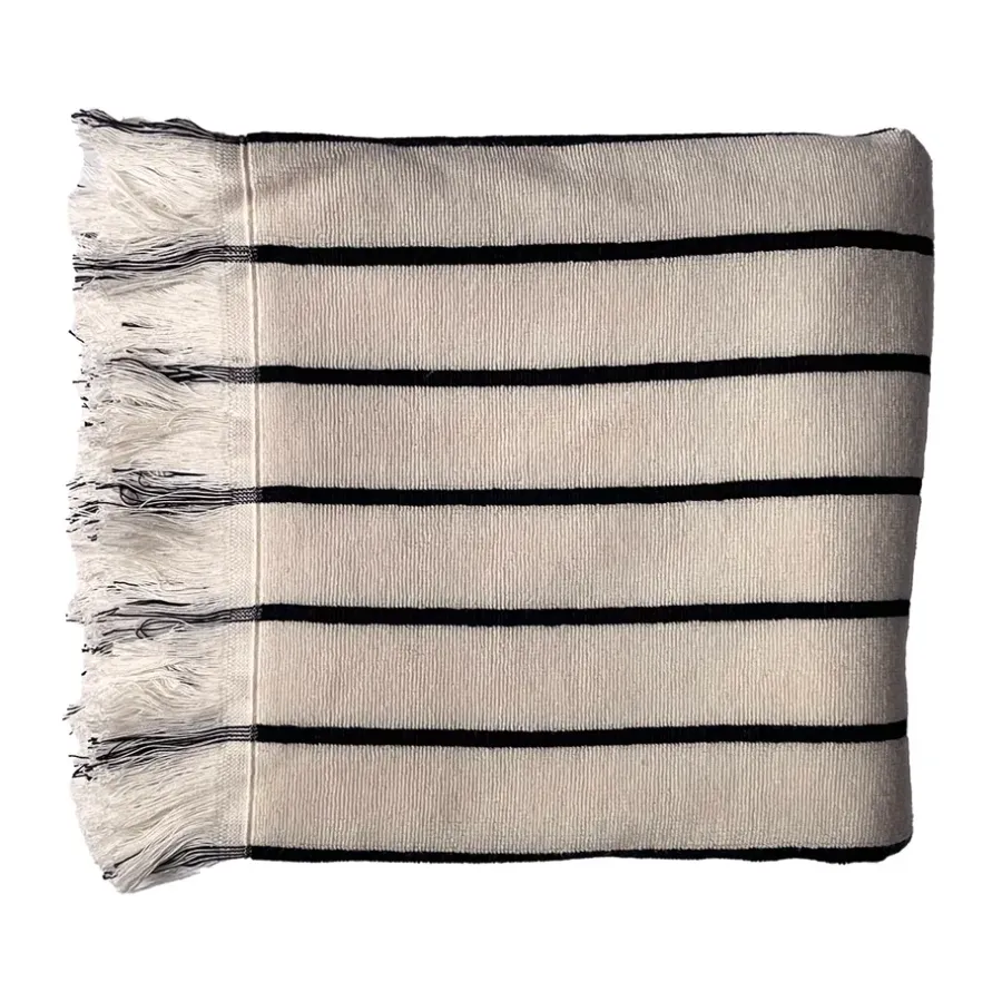 Badlakan-Tell Me More Juno badlakan 100x180 cm, Svart