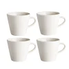 Kaffekoppar-Scandi Living Kalk mugg 30 cl 4-pack, vit