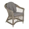 Kamomill karmstol med sitt- och ryggdyna, Beige-sand^Brafab Outlet