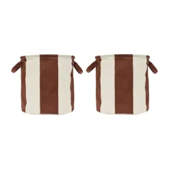 Förvaringskorgar-OYOY Kara förvaringskorg medium Ø32x32 cm 2-pack, Nutmeg