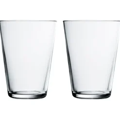Kartio dricksglas 40 cl 2-pack, klar^Iittala Hot