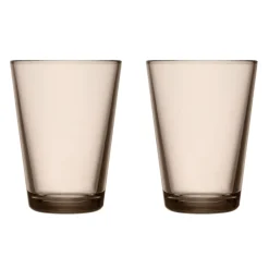 Dricksglas-Iittala Kartio dricksglas 40 cl 2-pack, Linne