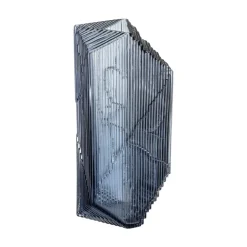 Konstglas|Skulpturer & Porslinsfigurer-Iittala Kartta glasskulptur 33 cm, Regn