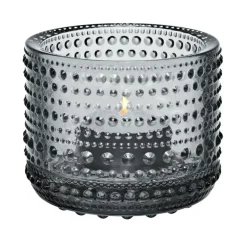 Kastehelmi ljuslykta 64 mm, grå^Iittala Discount