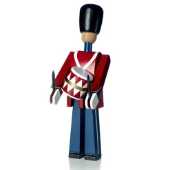 Kay Bojesen trumslagare, röd-blå^Kay Bojesen Denmark Online