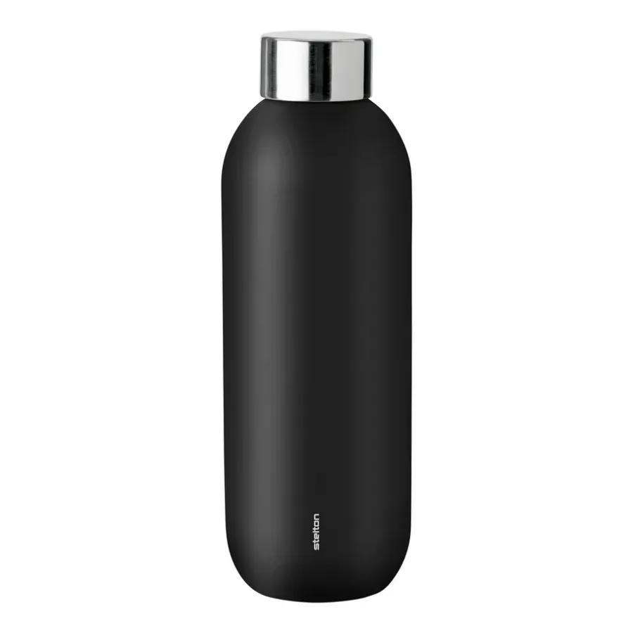 Keep Cool termoflaska 0,6 l, Black (svart)^Stelton Hot