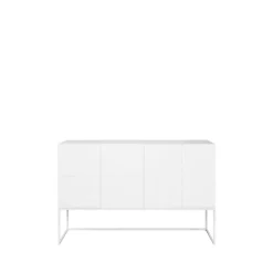 Sideboards & Skänkar|Sideboards & Skänkar-Asplund Kilt Light 137 sideboard, white, 3 dörrar