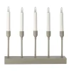Kindle portabel adventsljusstake 30 cm, Beige^Scandi Living Online