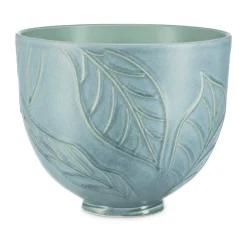 Tillbehör Köksmaskiner-KitchenAid keramikskål utan handtag 4,7 L, Spring leaves