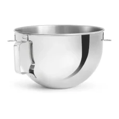 Tillbehör Köksmaskiner-KitchenAid skål rostfritt stål 5,2 L, Polished stainless steel