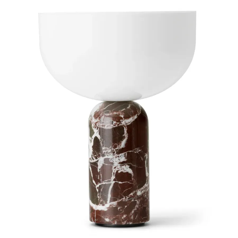 Fönsterlampor|Sänglampor-New Works Kizu portable bordslampa, Rosso Levanto