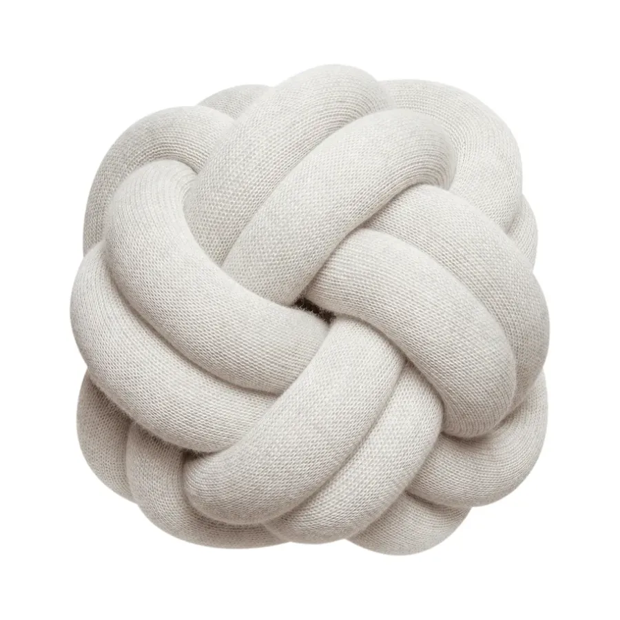 Knot kudde, Cream^Design House Stockholm Sale