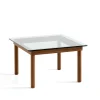 Soffbord-HAY Kofi soffbord, Walnut-clear glass, 60 cm