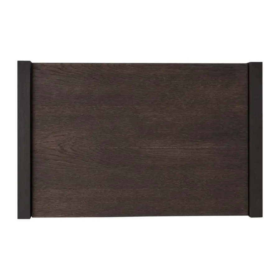 Kona bokhylla skåpinsats, Dark Stained^Ferm Living