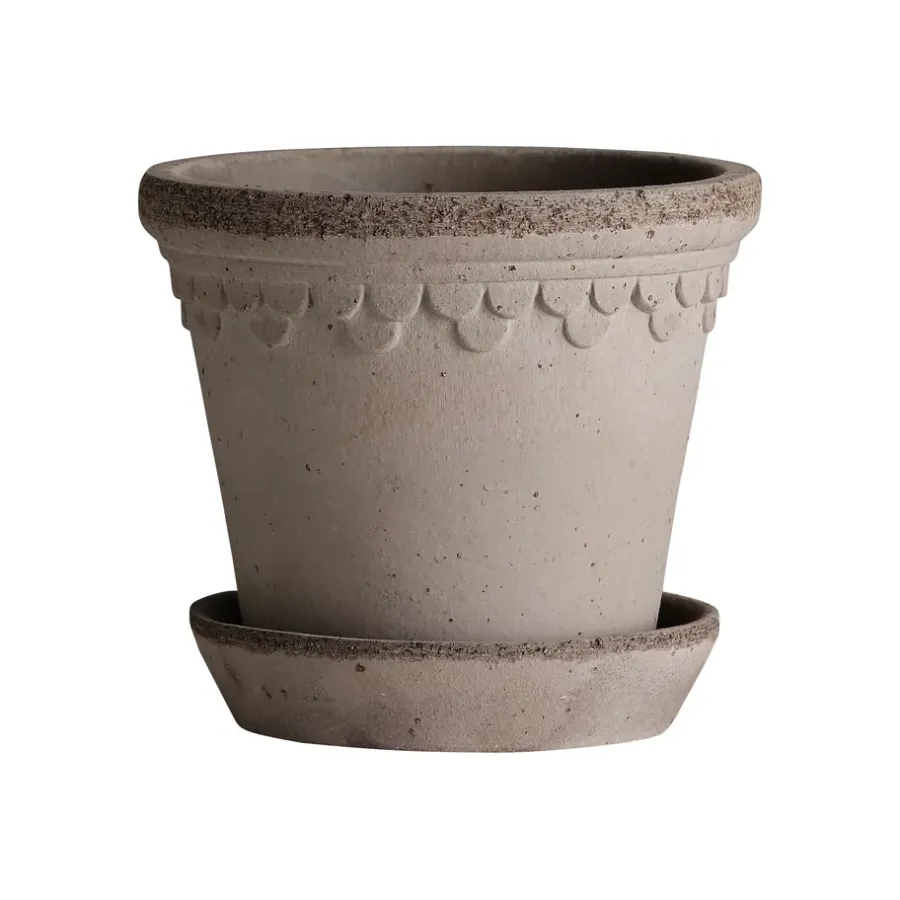Köpenhamn kruka Ø10 cm, Grå^Bergs Potter New