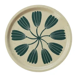 Krans bricka Ø31 cm, Yellow-green^Fine Little Day New