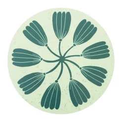 Krans underlägg Ø21 cm, Grön^Fine Little Day Clearance