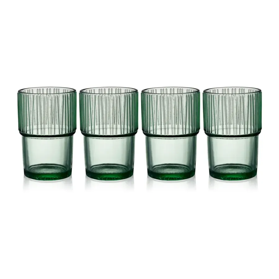 Kusintha caféglas 38 cl 4-pack, Green^Bitz Sale
