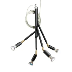 Kvist 4 pendel, svart^Örsjö Belysning Clearance