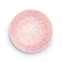 Lace tallrik 20 cm, Ljusrosa^Mateus