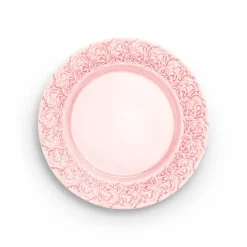 Assietter|Mattallrikar-Mateus Lace tallrik 25 cm, Ljusrosa