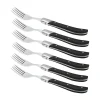 Övriga Knivar-Hâws Laguiole By grillgaffel 6-pack, Black Wood