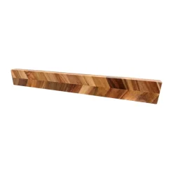 Knivlister|Knivförvaring-Hâws Laguiole by magnetisk knivlist 40x5x2 cm, Acacia wood Herringbone style