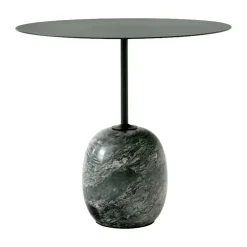 Lato LN9 sidobord, Deep Green-Verde Alpi Marble^&Tradition Best