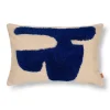 Kuddar-Ferm Living Lay rektangulär kudde 40x60 cm, Sand / Bright Blue