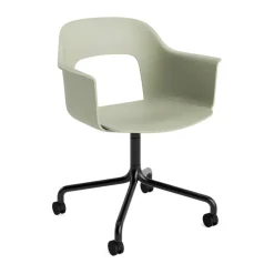 Kontorsstolar & Skrivbordsstolar-HAY Layout Armchair 261 stol, Pastel green-black
