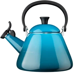 Kone vattenkittel med vissla, Deep Teal^Le Creuset Clearance