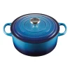 Gjutjärnsgrytor|Grytor-Le Creuset rund gryta 5,3 l, Azure blue