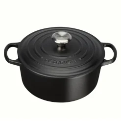 Signature rund gryta 4,2 l, Matte Black^Le Creuset Discount