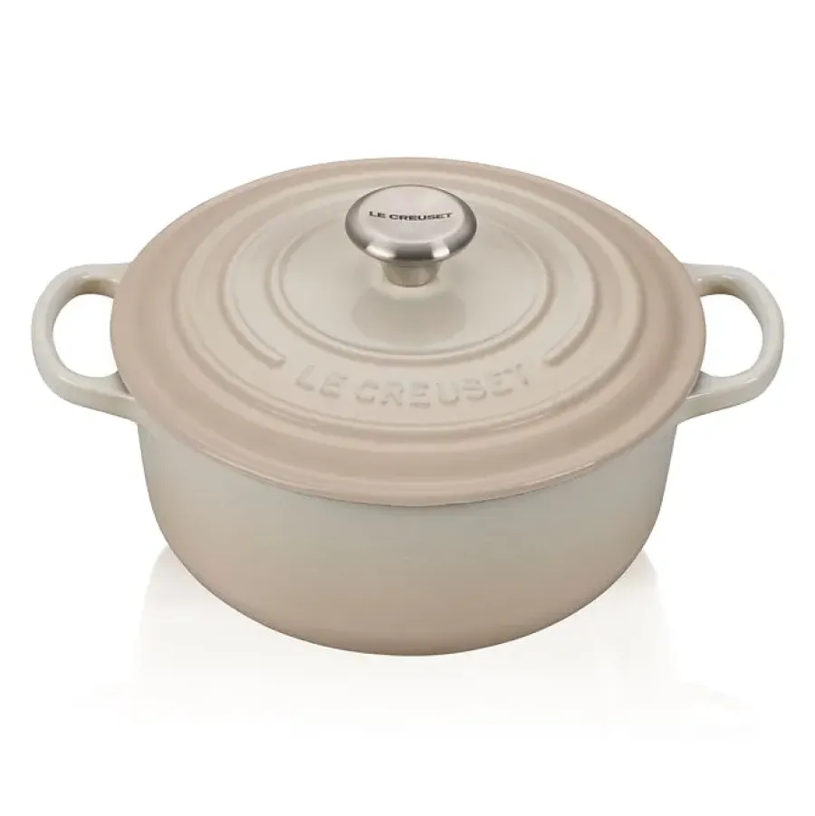 Signature rund gryta 4,2 l, Meringue^Le Creuset Best