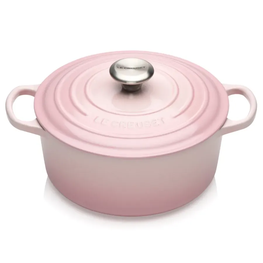 Signature rund gryta 4,2 l, Shell pink^Le Creuset Outlet