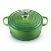 Gjutjärnsgrytor|Grytor-Le Creuset Signature rund gryta 4,2 l, Bamboo Green