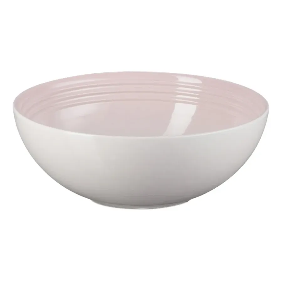 Salladsskålar-Le Creuset Signature serveringsskål 2,2 L, Shell pink