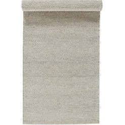 Lea ullmatta naturvit, 80x240 cm^Scandi Living New