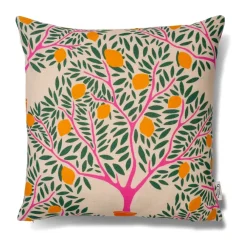 Lemon garden kuddfodral 50x50 cm, Grön^Classic Collection Discount