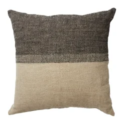 Kuddfodral-Olsson & Jensen Levi kuddfodral 60x60 cm, Svart/natur