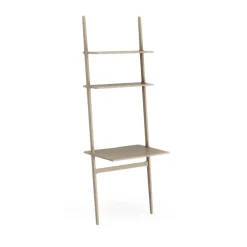 Skrivbord-Swedese Libri skrivbord, Ask lackad nutmeg